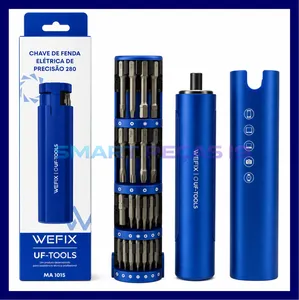 KIT CHAVE DE PRECISAO ELETRICA 27 PONTAS 280R / BITS MAGNETICOS - WEFIX
