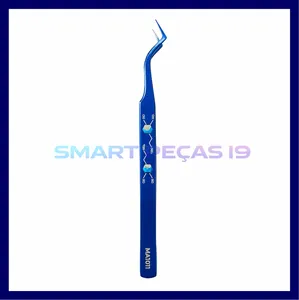 PINCA ANTIESTATICA CURVADA P/ REPARO DE CELULAR - WEFIX