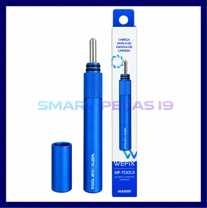 CANETA QUEBRADORA DE TAMPA DE VIDRO - CABO ALUMINIO - WEFIX
